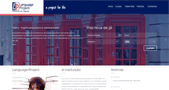 Desktop Screenshot of language-project.com
